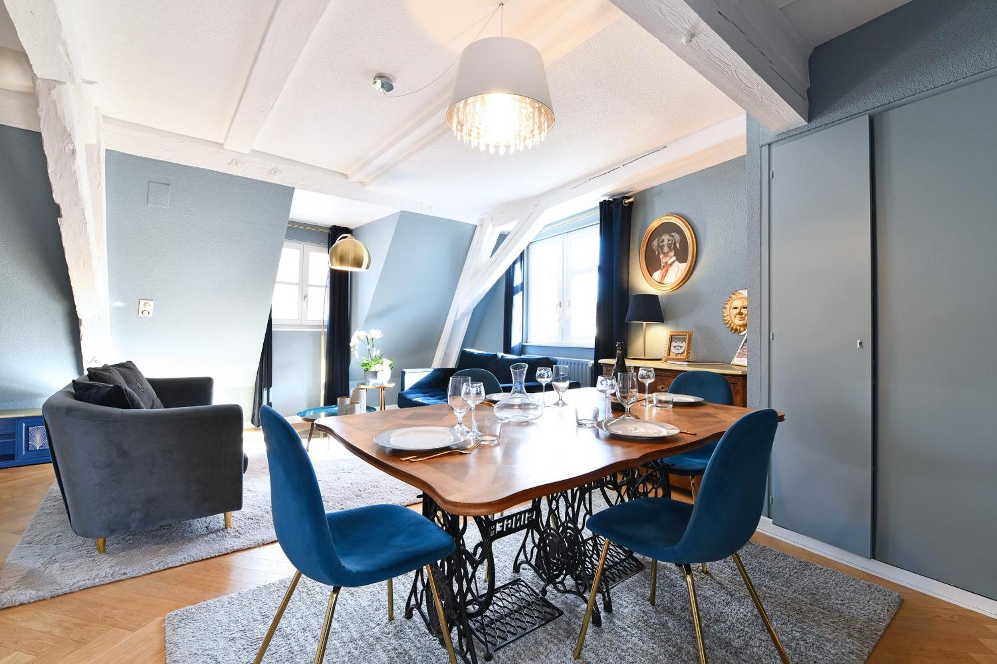 Romantique Appartement Fly Me To The Moon 科尔马 外观 照片