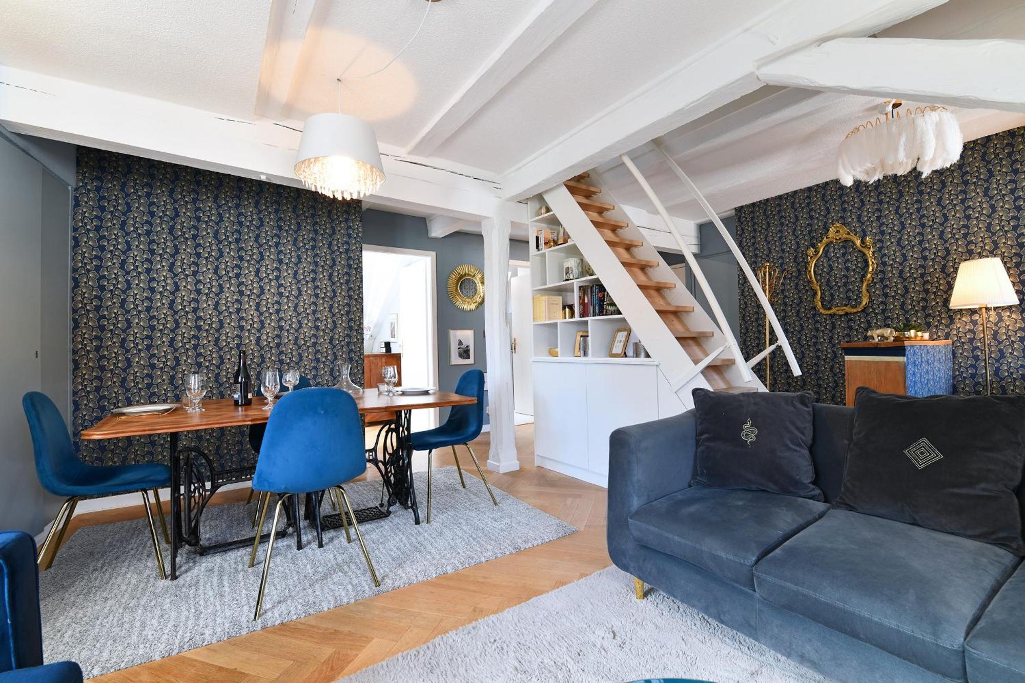 Romantique Appartement Fly Me To The Moon 科尔马 外观 照片
