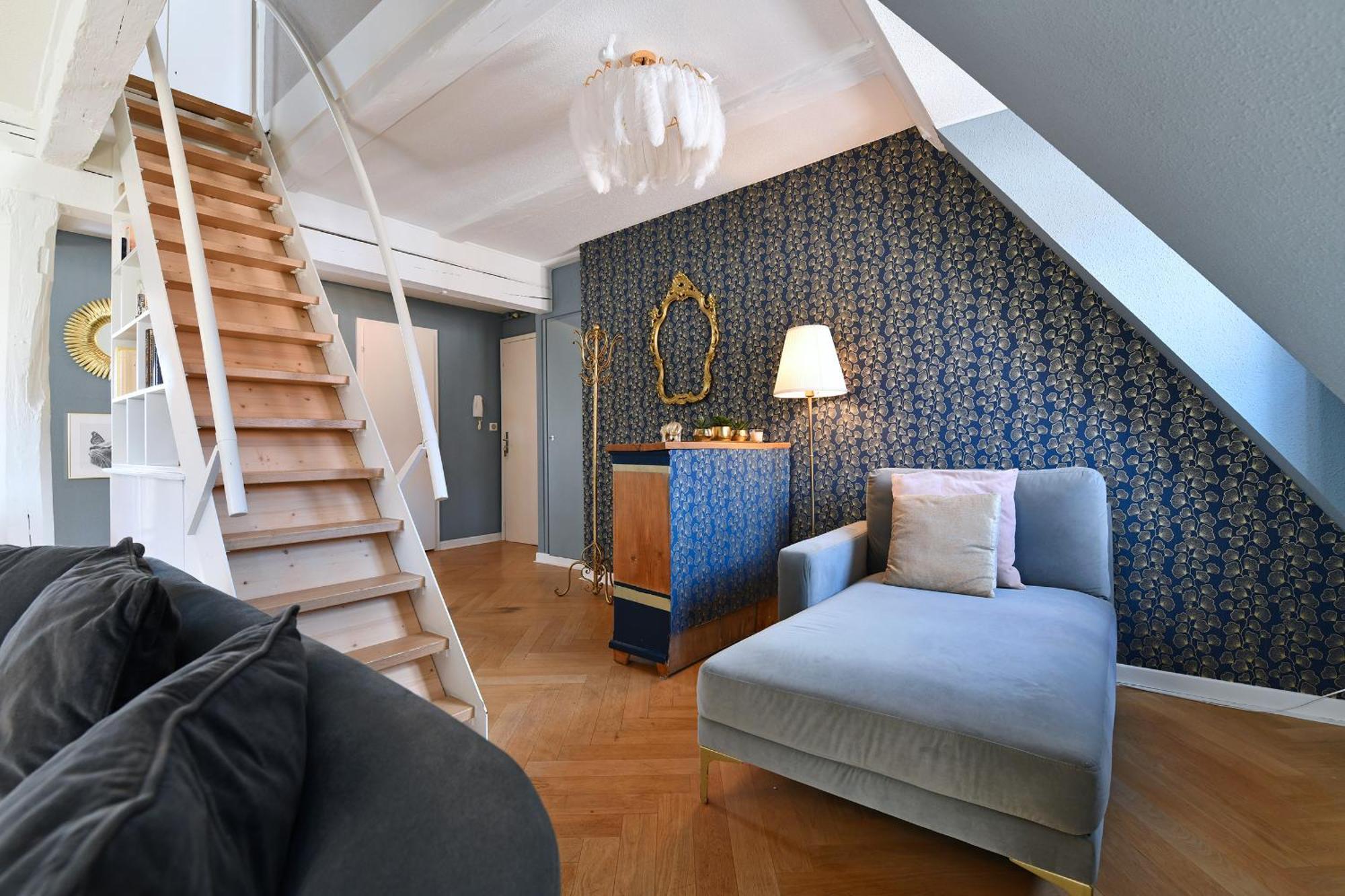 Romantique Appartement Fly Me To The Moon 科尔马 外观 照片